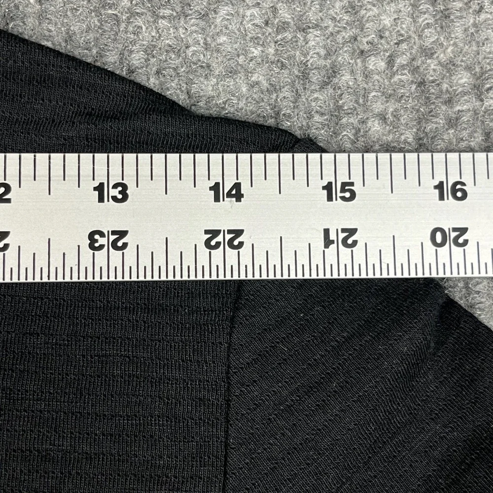 Caslon Jacket Womens XS Black Open Front Knit Moto Ponte Career Minimalist NEW